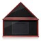 Reminded Large Military Shadow Box Memorial Flag Display Case fits 5' x 9' Flag, Solid Wood Mahogany Finish